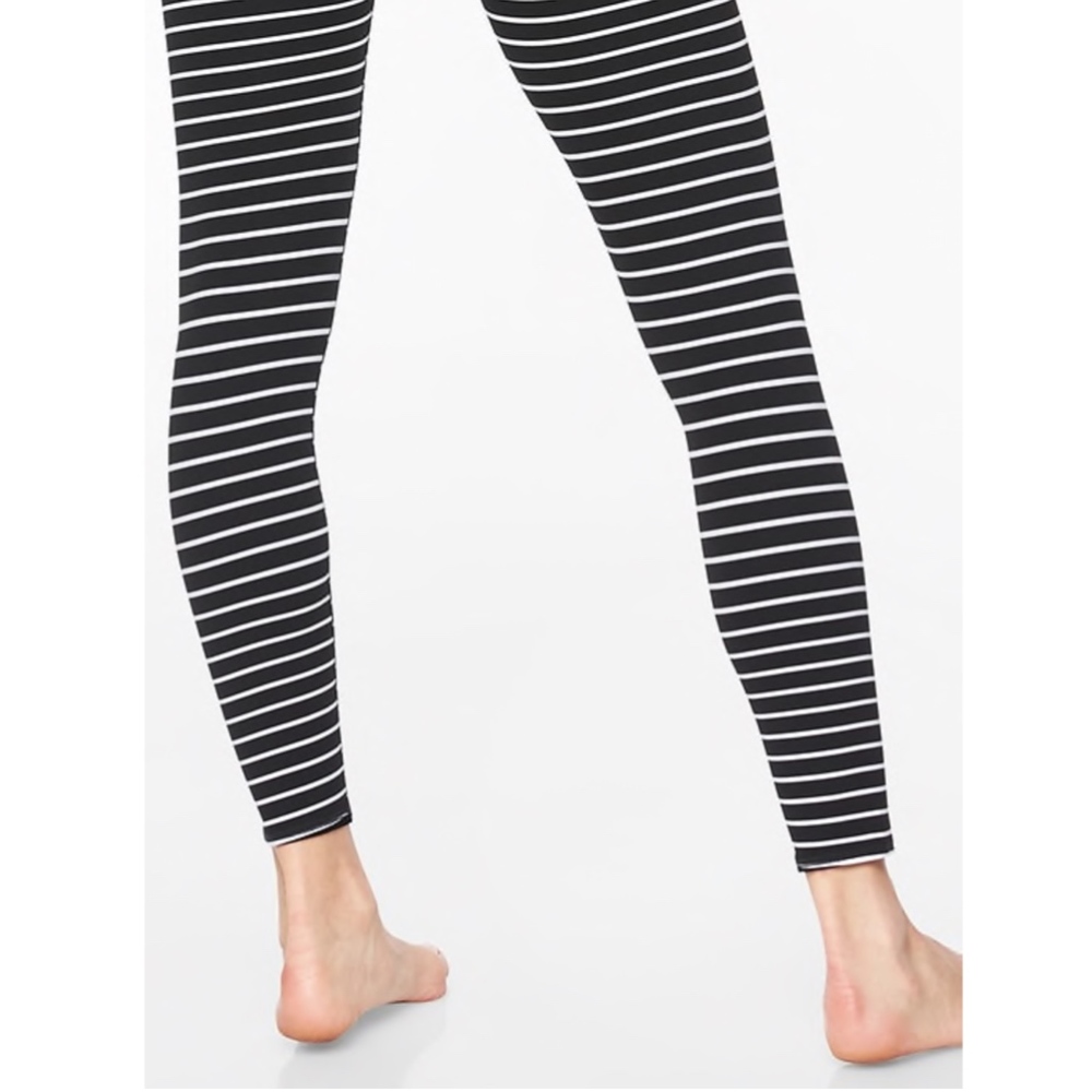NWT Athleta Elation Virasana Stripe 7/8 Tight - Picture 2 of 5